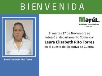 Bienvenida Laura T.