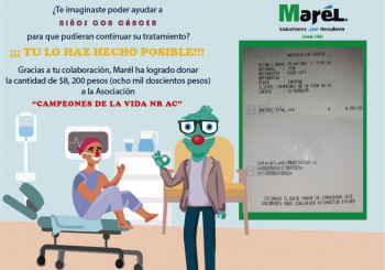 Donación «Campeones de la Vida NR, AC»