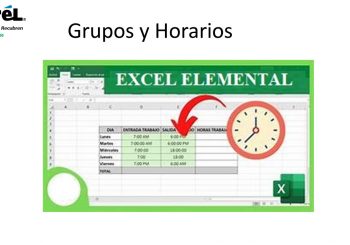 Horarios Excel Elemental 2025